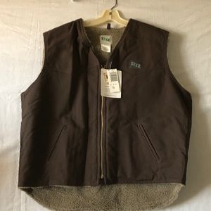Vintage Key   Premium Duck Berber lined vest